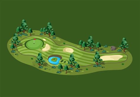 download overhead view golf course vector illustration for free golf courses illustration