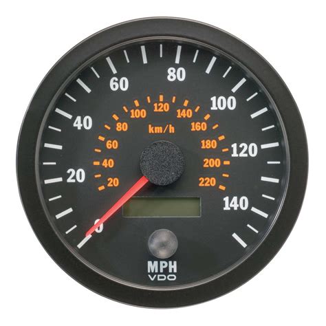 VDO Vision Range Speedometer - 100mm Diameter 140 Mph / 220 Kph | eBay