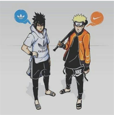 By continuing to browse our site, you agree to the use of these cookies. Adidas or Nike? I choose Adidas/Sasuke! | Naruto supreme ...