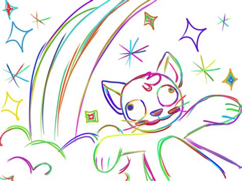 Rainbow Kitty By Awesomejd On Deviantart