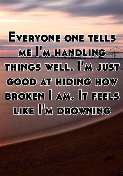 Im Drowning Quotes Quotesgram