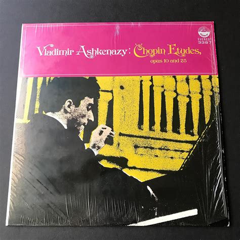 Vladimir Ashkenazy Chopin Etudes Opus 10 And 25 Music