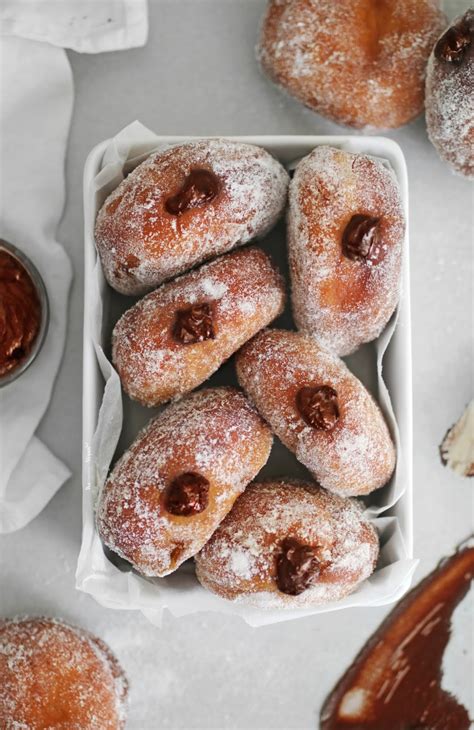 Vegan Chocolate Filled Doughnuts Recipe The Little Blog Of Vegan