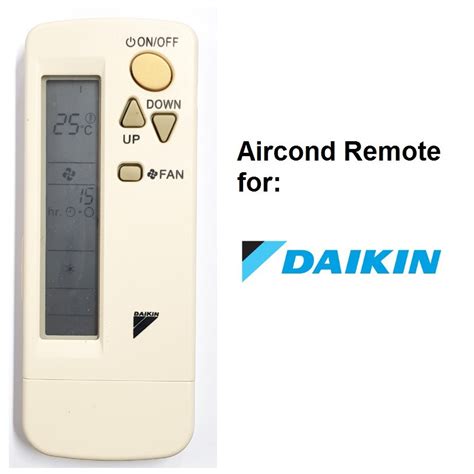 Daikin Aircond Air Conditioner Remote Control Brc C Brc C