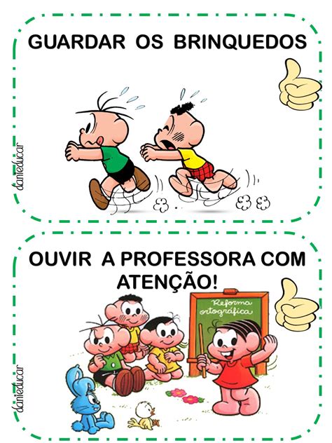 Atividade Regras De Convivencia 1 Ano