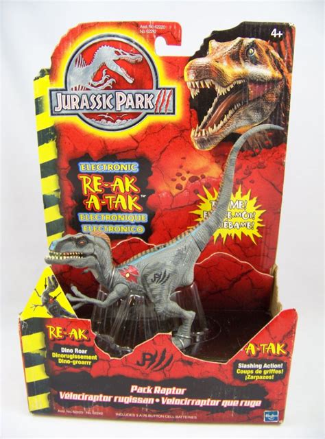 Le ptéranodon dans jurassic park 3. Jurassic Park 3 - Hasbro - Pack Raptor (Electronic)