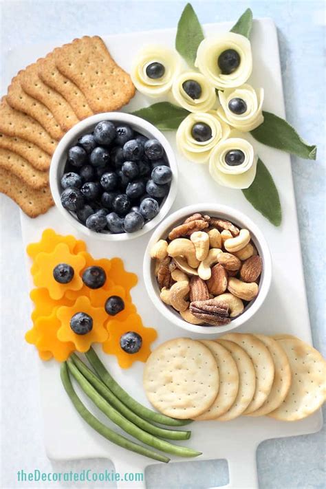 Flower Cheese Plate Easy Beautiful Appetizer Idea For Any Party