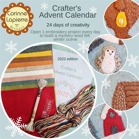 2022 Crafters Advent Calendar By Corinne Lapierre