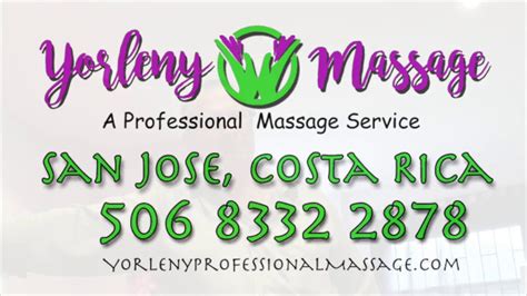 San Jose Costa Rica Professional Massage Therapy Yorleny Massage San Jose Youtube