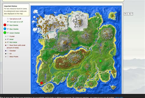 The Island Resource Map Ark Mount Snow Trail Map