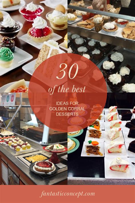 Golden corral's endless buffet restaurant menu. 30 Of the Best Ideas for Golden Corral Desserts - Home, Family, Style and Art Ideas