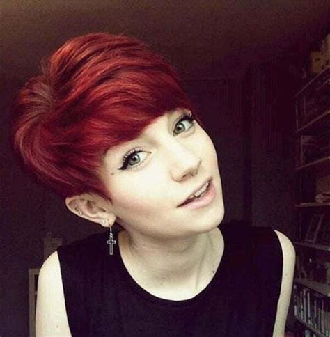 30 The Latest Short Red Hair Styles Of Nowadays Short