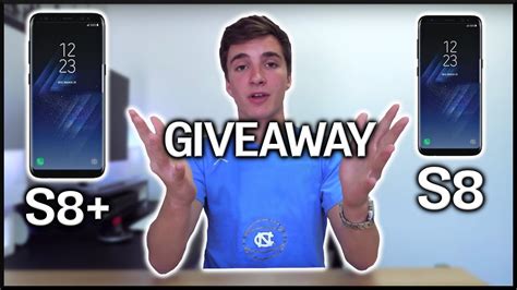 samsung galaxy s8 and s8 giveaway youtube