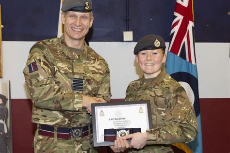 First Female Raf Regiment Gunner Graduates Joint Forces News