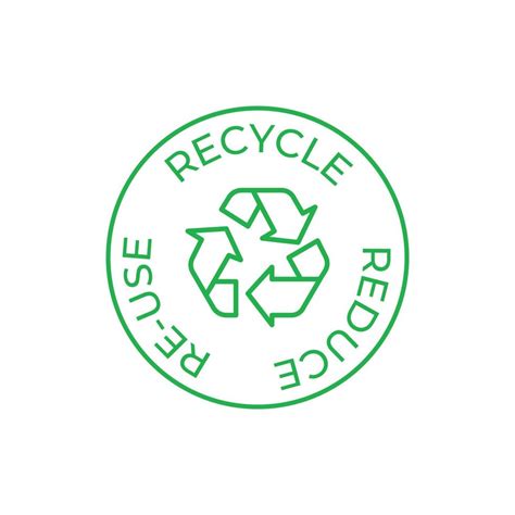 Reciclar Reuso Reduzir Vetor ícone 20399431 Vetor No Vecteezy