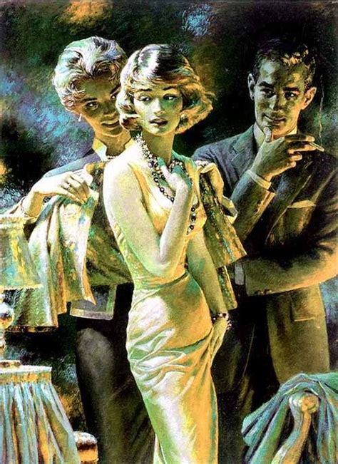 The Art Of Romance High Society Edwin Georgi Art Pulp Fiction