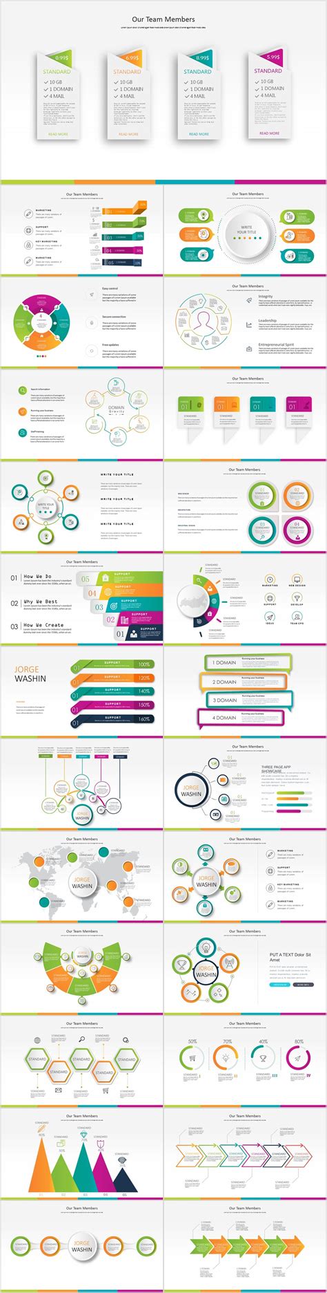 27 Red Business Year Plan Powerpoint Template On Behance Powerpoint