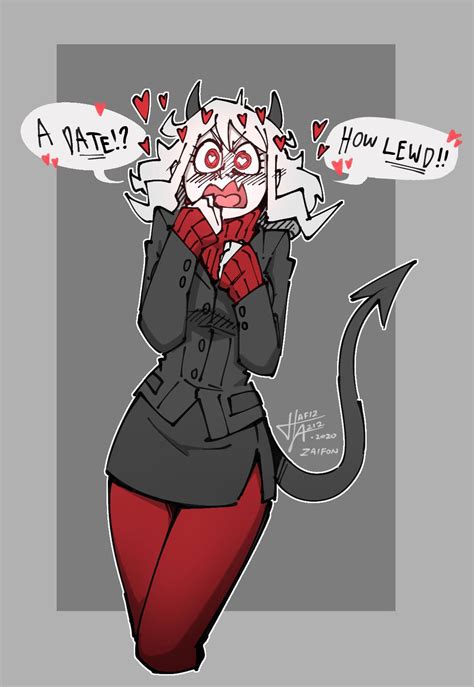 Modeus The Lustful Demon Helltaker Know Your Meme Cute Anime Character Character Art