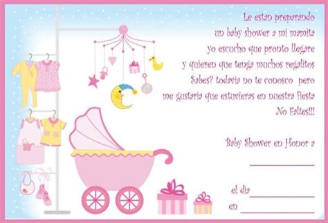Top Imagen Como Redactar Una Invitacion De Baby Showe