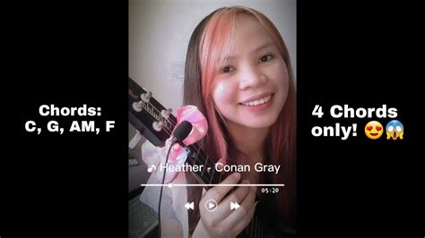 Heather Conan Gray Short Cover Ukulele 4 Chords Janie Youtube