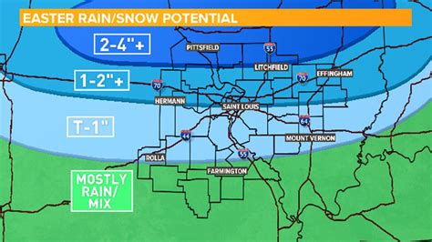 Snow Sleet Begins To Fall In St Louis Area Ksdk Com