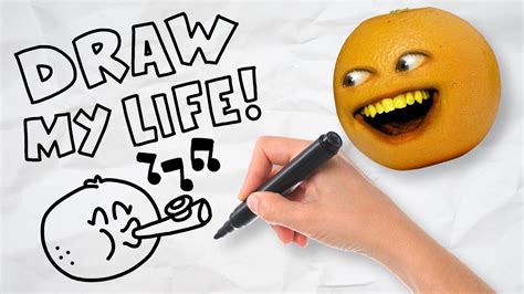Annoying Orange Draw My Life Youtube