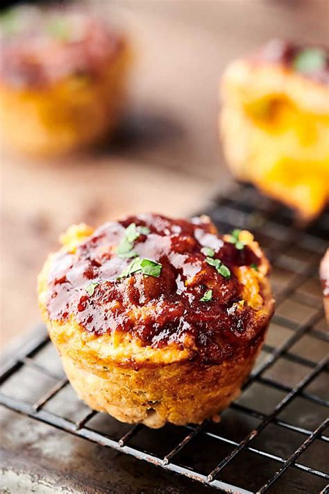Healthy Bbq Cheddar Turkey Meatloaf Muffin Cups Recipe These Muffin