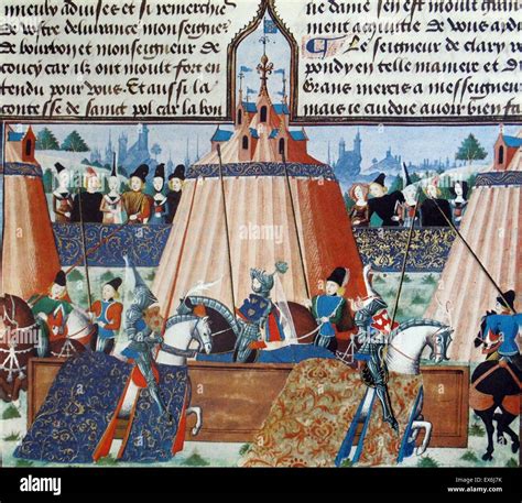 The Medieval Concept Of Chivalry And Knightly Tournament Shown In The
