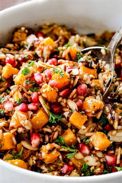 Wild Rice With Butternut Squash Carlsbad Cravings
