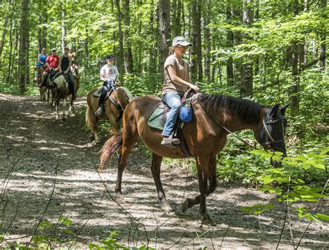 Pokagon State Park Horseback Riding Steuben County Tourism Bureau