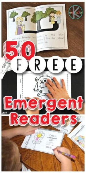 50 Free Emergent Readers For Kindergarten Artofit