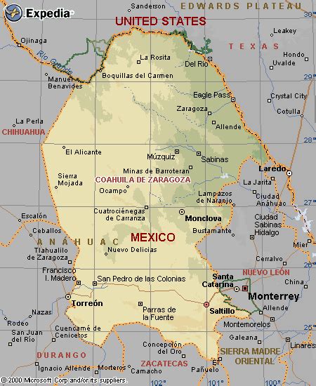 Erker Blog Mapa De Coahuila