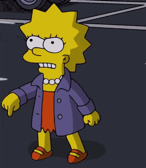 Lisa Simpson The Simpsons Gif Lisa Simpson The Simpsons Fight Me Discover Share Gifs