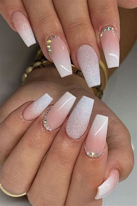 French Tip Acrylic Nails Ombre Acrylic Nails Acrylic Nails Coffin