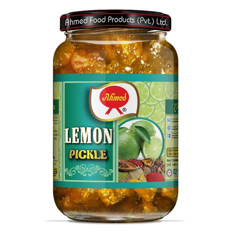 Lemon Pickle 400 Gm Ahmed Food Products Pvt Ltd