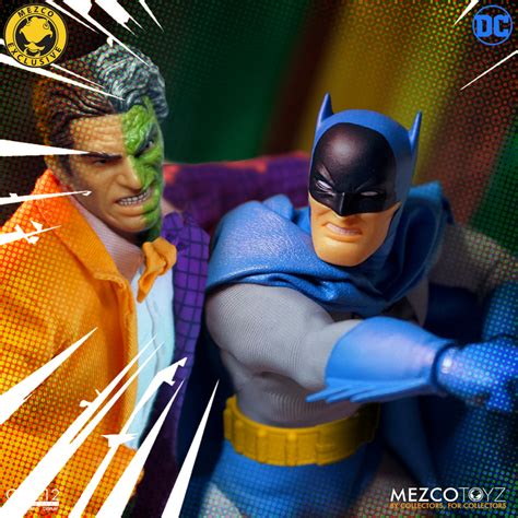 One12 Collective Golden Age Batman Vs Two Face Boxed Set Mezco Toyz
