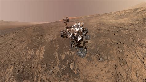 New Self Portrait Of Nasas Curiosity Mars Rover On Vera Rubin Ridge