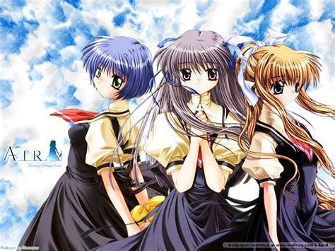 Anime Characters Air Anime Series Wallpaper Air Anime Characters