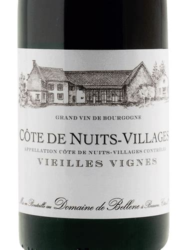 2020 Domaine De Bellène Vieilles Vignes Côte De Nuits Villages Vivino