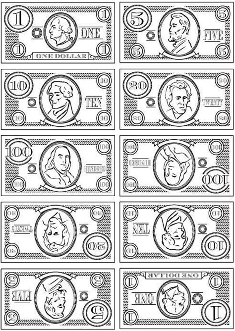 Play Money Template Printable Play Money Reward Chart Template