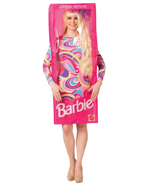 Barbie 3d Packaging Adult Costume Ubicaciondepersonascdmxgobmx