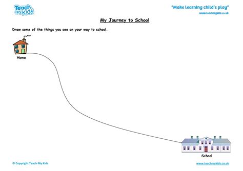 Journey To School Map