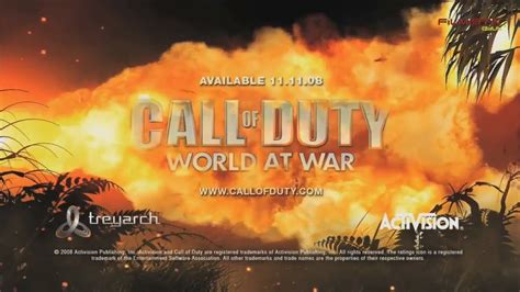 Call Of Duty World At War Trailer Youtube