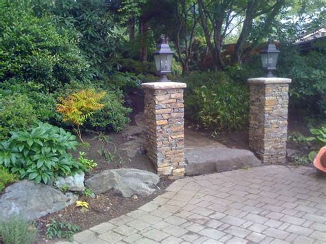See more ideas about brick columns, driveway entrance, driveway landscaping. Entry Columns | Brick columns driveway, Driveway lighting ...