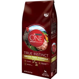 Alternate this beef and bison dry dog food with our true instinct with real beef & bison wet dog food for added variety at mealtime. Purina One True Instinct Dog Food Grain Free Chicken ...