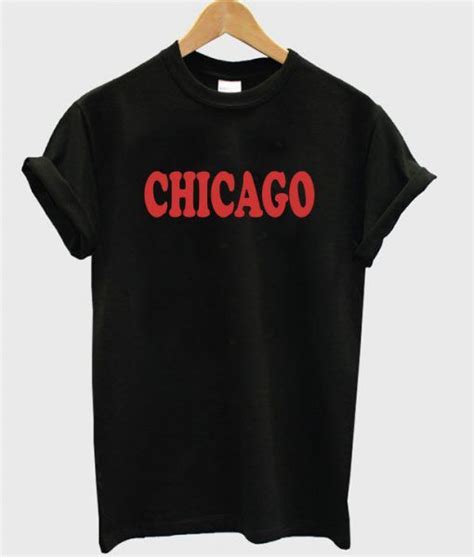 Chicago T Shirt Shirts Cool T Shirts Rose T Shirt