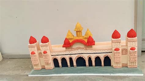 School Project Mysore Palace Model Youtube