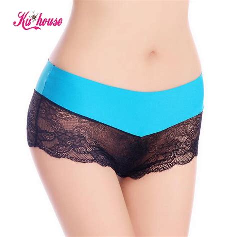 ku house hot cotton with lace side best quality underwear women sexy panties casual intimates