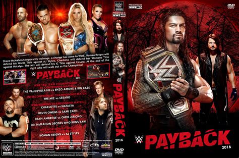 WWE Payback DVD Cover By Chirantha On DeviantArt