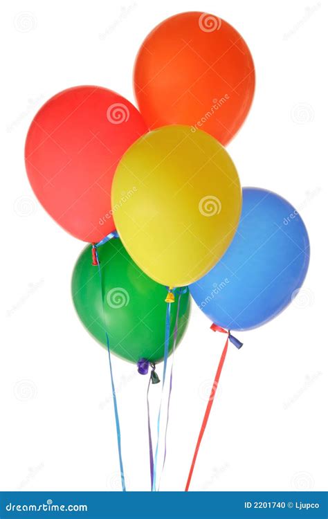 Bunch Of Balloons Stock Photo Image Of Concept Isolated 2201740